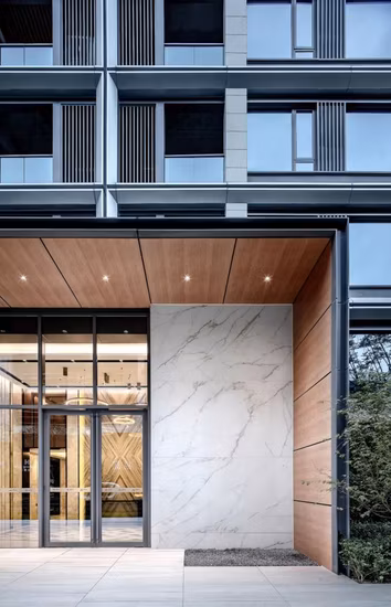 Doppio rivestimento a triplo vetro Facciata esterna Telaio a montanti unitario Sistema Spider Prezzo Design Facciata continua in vetro alluminio